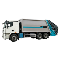 Camion Compattatore di Rifiuti Auman GTL 6x4 con Caricamento Posteriore da 25m³