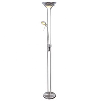 Moderne double tête bras flexible col d'oie designer géant serge mouille chambre coin décoratif moderne métal arc lampadaire