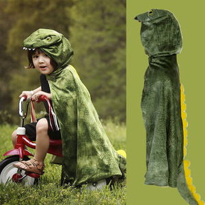 Capa con Capucha de Prisionero al por Mayor para Niños, Disfraz de Jurassic para Jugar a Disfrazarse, Inspirado en Películas y Series de TV, Poliéster, Unisex - Product Image 2