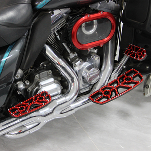 Kit de Pedales Antideslizantes de Aleación de Aluminio VIMAS de Dos Colores para Motocicletas -Davidson Serie Touring <span class=keywords><strong>Electra</strong></span> <span class=keywords><strong>Glide</strong></span> Dual <span class=keywords><strong>Sport</strong></span> - Product Image 5