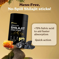Bâtonnets de miel Shilajit de l'Himalaya Betterralt en or pur, 30 bâtonnets, extrait de résine de Shilajit avec miel et safran, vente en gros