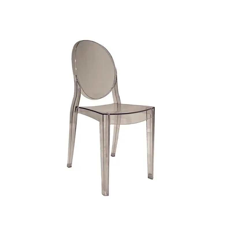 Xin Yu High Quality Clear Stackable Armless Chair Hotel Wedding Welcome Guest Dining Louis Ghost Acrylic Chair