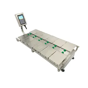 Balança combinacional semi automática de pesagem multicabeça, MHW-M10 para cogumelo
