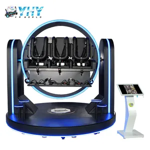 Guangzhou YHY – simulateur de machine vr personnalisé, jeux vidéo 360 vr simulateur 9d réalité virtuelle