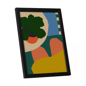 جدار الحديثة الإبداعية جبل جدار عرض سطح الطاولة المنزل مقاومة للتحطم الخشب مستطيلة الصورة الجدار - Product Image 5