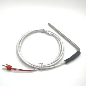 Độ chính xác cao uốn cong vỏ bọc <span class=keywords><strong>PT100</strong></span> pt1000 RTD cảm biến nhiệt độ cho hóa dầu máy móc nhà máy điện quá trình điều khiển - Product Image 3