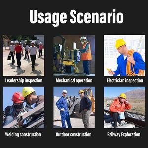 خوذة صلبة من البلاستيك ABS على شكل V للصناعة والبناء والتعدين، مقاومة للصدمات، مبيعات ساخنة من المصنع مباشرة - Product Image 6