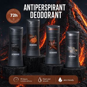 Desodorante Antitranspirante en Barra para Hombre, 72H, Refrescante, Etiqueta Privada, Aroma Personalizado a Sándalo, Venta al Por Mayor - Product Image 6