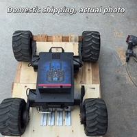 Châssis de robot d'inspection industrielle, plateforme UGV modulaire, personnalisation OEM disponible pour les relevés sur le terrain et les patrouilles de sécurité