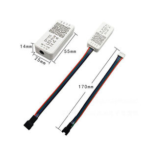 Điện thoại thông minh IC điều khiển sp110e app điều khiển màu xanh răng ws2811 WS2812 đa chế độ chiếu sáng <span class=keywords><strong>mini</strong></span> pixel Led điều khiển ánh sáng - Product Image 4