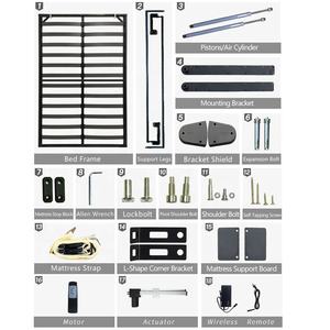 <span class=keywords><strong>Lit</strong></span> <span class=keywords><strong>mural</strong></span> peu encombrant, avec télécommande, inclinable en hauteur, électrique, avec cadre en métal, nouveau produit - Product Image 6