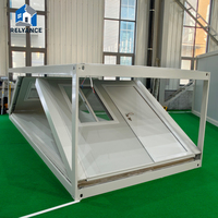 Maison conteneur pliable réutilisable 20ft 30ft 40ft Trois en un Maison mobile RELYANCE