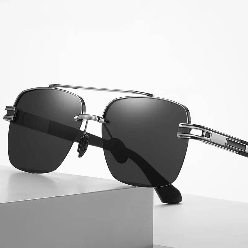 Glasses Men 2023 Brand New Design Sunglasses For Men Polarized Gradient Glasses Women Square Retro Shades Eyewear 7666