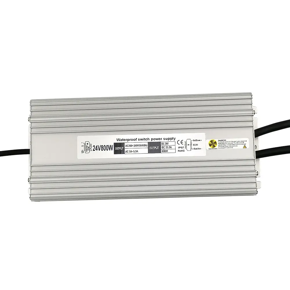 แรงดันไฟฟ้าคงที่18W 24W 30W 100-240V AC 12V 24V DC IP20ช่องสัญญาณคู่เอาต์พุตเดี่ยวไดรเวอร์หม้อแปลงไฟฟ้า Led บาง