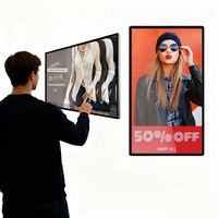 Pantalla LCD Táctil Capacitiva de 32 Pulgadas Full HD, Montada en la Pared, con Animación y Señalización para Oficinas, Centros Comerciales, Hoteles y Restaurantes