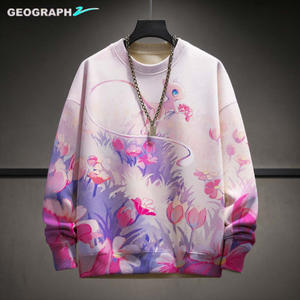 Sudadera Extra Grande para Hombre, Estampado por Sublimación, Tejido de Punto, Largo Regular, 100% Poliéster, Moda Primavera - Product Image 3