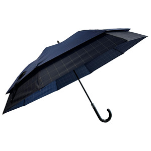 Parapluie publicitaire en fibre de verre à ouverture manuelle, protection contre la pluie, 125 cm - Product Image 3