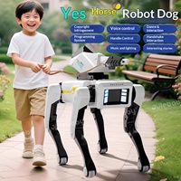 Hochwertiger Intelligenter Roboter-Hund Spielzeug mit Fernbedienung und Programmierung, Künstliche Intelligenz für Kinder, Mechanisches Hundemodell für Jungen