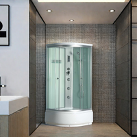 Salle de bain préfabriquée portable aux Philippines, salle de douche à vapeur modulaire