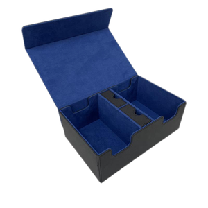 Boîte à cartes multifonction en cuir PU Étui à rabat pour jeux de société 400 Rangement de cartes pour jouer - Product Image 5