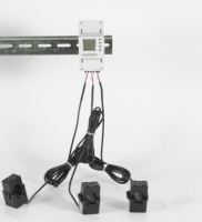 Medidor de Energía Trifásico Acrel ADL400N-CT/D36 para Riel DIN con Transformador de Corriente de Núcleo Dividido de 300A para Sistema Solar con Certificación CE-MID