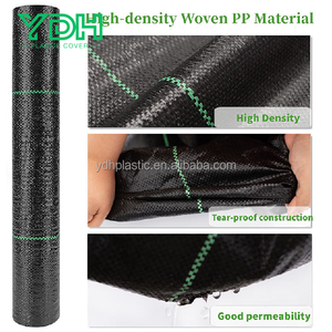 Personalizzabile tessuto UV tessuto di plastica/PE/PP tessuto paesaggio per giardino copertura del terreno per erbaccia barriera ritagli di plastica agricola - Product Image 2