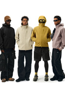 Tai Le Star Sports |   Blouson bomber softshell à capuche Crab Seamless, nouvelle collection automne/hiver 26, sport, extérieur, coupe-vent, imperméable