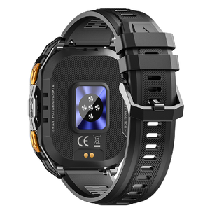 <span class=keywords><strong>Montre</strong></span> connectée X5 Outdoor, écran AMOLED 1,96 pouces, GPS double bande, étanche 5 ATM, plus de 100 modes sportifs, SOS, suivi santé 24/7, podomètre, robuste, pour homme - Product Image 3