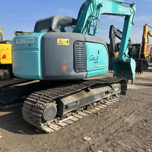 Excavatrice d'occasion Kobelco SK135SR à vendre, mini-excavatrice d'occasion SK135 SK140, excavatrice sur chenilles hydraulique de 13,5 tonnes - Product Image 3