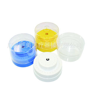 ชุดอุปกรณ์ทำเล็บมือและเล็บเท้าแบบฆ่าเชื้อได้ หัวเจียรความเร็วสูง-ต่ำ กล่องเข็มเจียร 60 รู จากโรงงานโดยตรง - Product Image 5