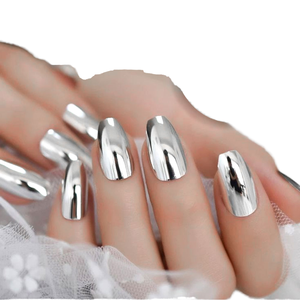 Para <span class=keywords><strong>Venalisa</strong></span> 5G Efecto espejo metálico Oro Plata Gel UV Esmalte de uñas Material de diseñador utilizado para el dibujo de color Bordes metálicos - Product Image 4