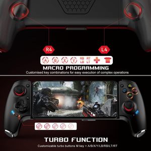 Yo AB02 Stretch Wireless <b>Phone</b> Gamepad <b>Controller</b> Telescopic Type-C BT Gaming <b>Controller</b> <b>for</b> Android IOS Mobile Switch - Product Image 3