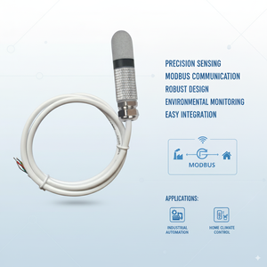 <span class=keywords><strong>Sensor</strong></span> de Temperatura e Umidade SMRTE BD02 BA01 à Prova d'Água e Poeira, Coletor RS485 Modbus com Monitoramento em Tempo Real e Precisão de 0.2C - Product Image 3