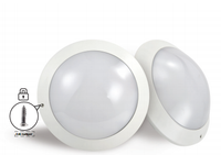 Plafonnier LED IP65 rond à montage en surface pour bâtiment public