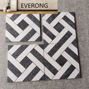 Savane aiguisée blanc calcaire cendre noir granit chevrons Parquet marbre mosaïque <span class=keywords><strong>piscine</strong></span> carrelage salle de bain <span class=keywords><strong>fond</strong></span> mur barre - Product Image 4