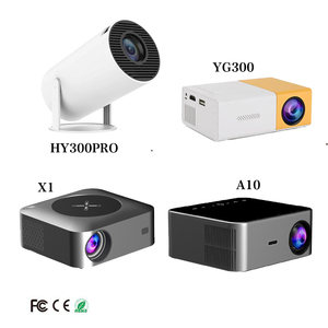 Tùy chỉnh nhãn hiệu riêng X1 A10 HY300PRO-YG300 mini xách tay LED độ nét cao ngoài trời <span class=keywords><strong>Movie</strong></span> rạp hát tại nhà media <span class=keywords><strong>player</strong></span> chiếu - Product Image 1