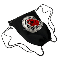 Sac à bandoulière personnalisé grande capacité, sac à dos à cordon, sac de sport extérieur en néoprène avec logo imprimé