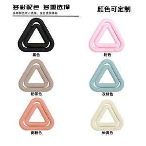 CZFIT Custom Logo Portable Professional <b>Pilates</b> <b>Yoga</b> Ring Triangle Latex Squat Weightlifting Assistance Strength Bodybuilding - Product Image 5