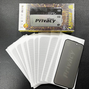 Protection d'Écran de Confidentialité pour <span class=keywords><strong>iPhone</strong></span> 17 Verre Trempé <span class=keywords><strong>Anti</strong></span>-<span class=keywords><strong>Espion</strong></span> <span class=keywords><strong>Anti</strong></span>-Rayures Compatible <span class=keywords><strong>Coque</strong></span> Pack de Détail 10 en 1 - Product Image 2