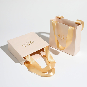 Wholesale Custom logo Eco-friendly <b>Paper</b> Bags, Gift Storage <b>Packaging</b> Bags, Clothing, Shoes, Jewelry, Shopping Bags - Product Image 3