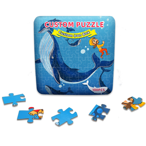 Casse-tête en carton recyclable personnalisé d'usine OEM 500 <span class=keywords><strong>1000</strong></span> pièces Casse-tête d'Halloween à bas prix pour adulte - Product Image 5