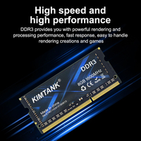 Mémoire Ram haute Performance DDR3 4GB 8GB 1333 1600 MHz Memoria Ram DDR3 pour Module de mémoire pour ordinateur portable