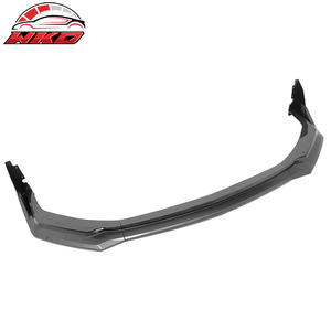 Fits For Ford Mustang 24-26 Front Bumper <b>Lip</b> 5PC Spoiler Carbon Fiber Print <b>Splitter</b> High Quality Exterior Accessory - Product Image 5