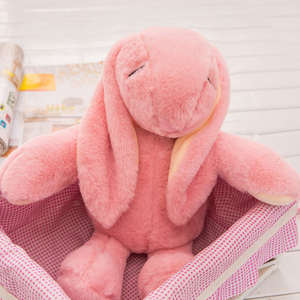 Jouets en peluche lapin/garçon d'enfer en gros, 38cm et 48cm, rembourrés en coton PP, pour cadeau de Pâques - Product Image 4