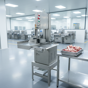 Máquina Cortadora de Carne y Pescado Eléctrica Comercial - Higiénica y Práctica para Piezas Grandes y Costillas/Huesos - Product Image 1