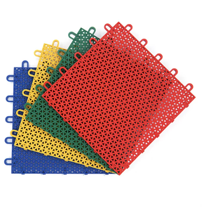 Attrezzo per la Pulizia del Pavimento <span class=keywords><strong>Auto</strong></span>, Pavimentazione in Gomma Polimerica per Campi da Tennis e Mezzi Campi da Basket per Esterni, Piastrelle per Campi Sportivi Multifunzionali - Product Image 4