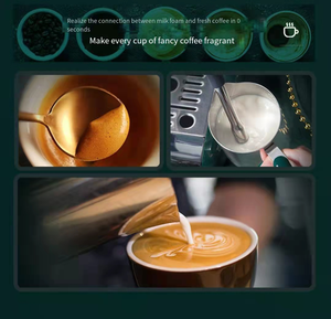Cafetera Automática de Espresso para Uso Doméstico y Comercial, 19 Bares, Cafetera Automática de Espresso - Product Image 4