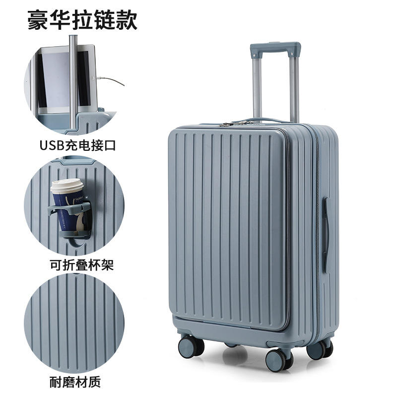 Morandi Blue [รุ่นซิปดีลักซ์มัลติฟังก์ชั่น]