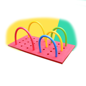 Di động ngoài trời có thể gập lại bơi hồ cao su hồ bơi mì EVA bọt bơi nổi mat với lỗ - Product Image 5