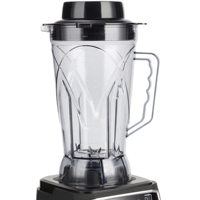 Blender commercial 2L 1500W haute puissance 20000 tr/min Lames en acier au carbone pour les bars à jus et smoothies
